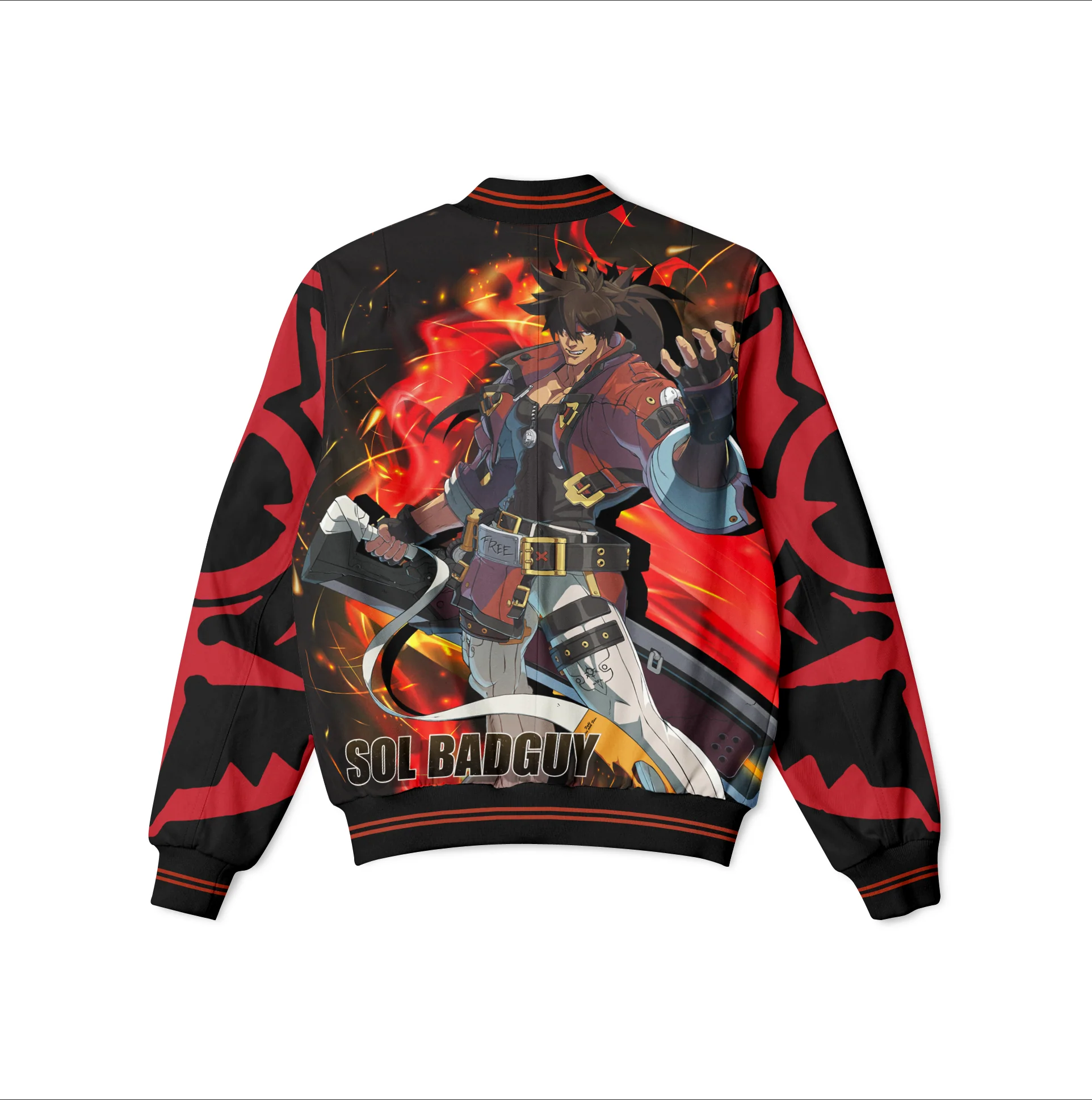 GUILTY GEAR STRIVE SOL BADGUY LIGHTWEIGHT BOMBER (PRE ORDER) - Image 3